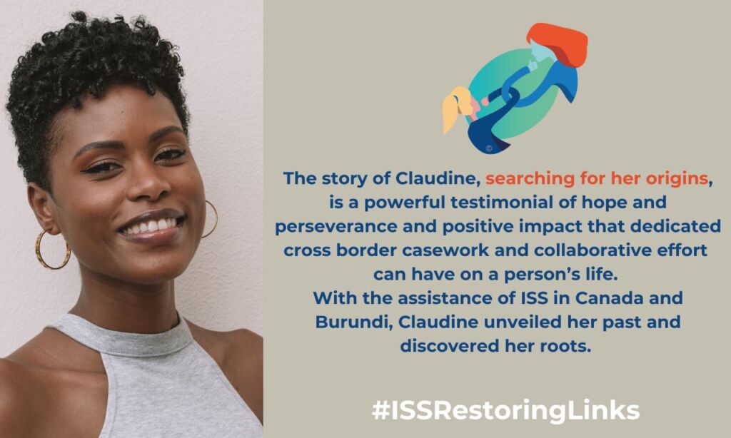 ISS - 100 Years : The story of Claudine, reunited with her biological mother in Burundi