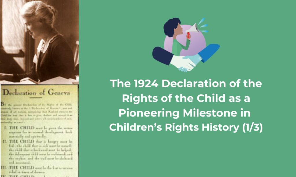 ISS - 100 Years : Embark on a three-part journey delving into the history of the international rights of the child.